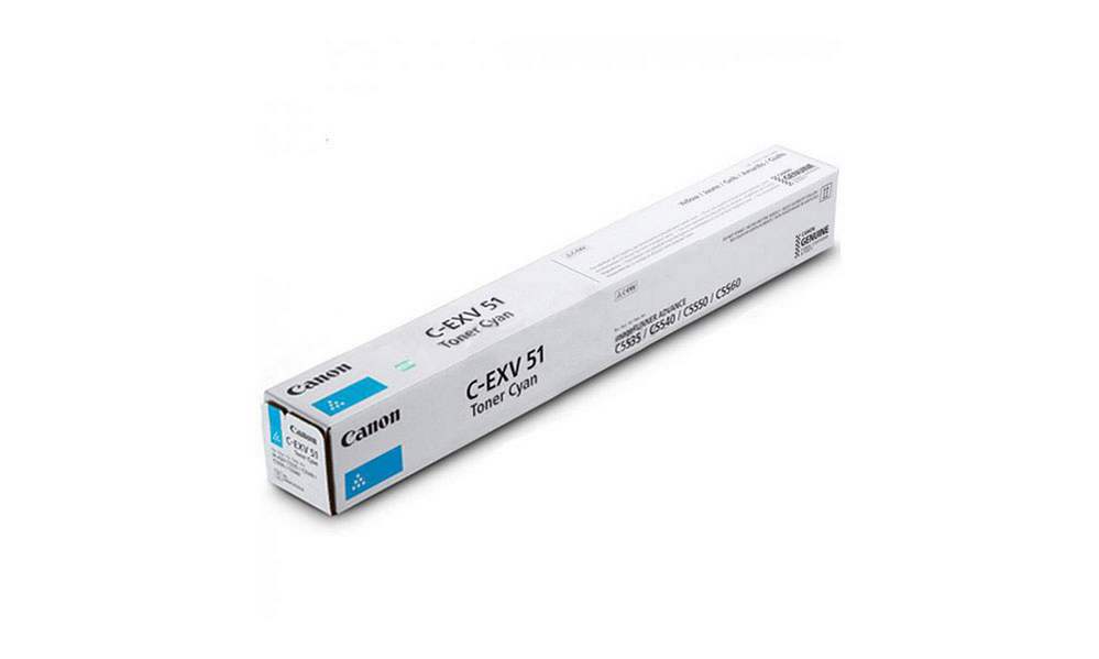 Тонер картридж Canon C-EXV51C (0482C002) голубой для iR ADV C55xx (60000 стр.) Тонер картридж Canon C-EXV51C (0482C002) голубой для iR ADV C55xx (60000 стр.)