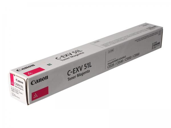 Картридж Canon C-EXV51ML (0486C002), пурпурный Картридж Canon C-EXV51ML (0486C002), пурпурный