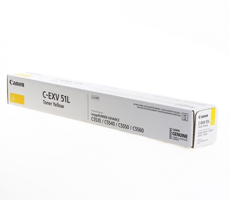 Картридж Canon C-EXV51YL (0487C002), желтый Картридж Canon C-EXV51YL (0487C002), желтый