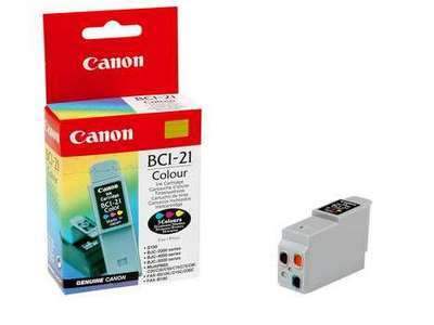 Картридж Canon BCI-21С (0955A002), цветной Картридж Canon BCI-21С (0955A002), цветной