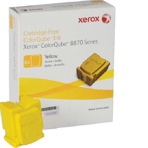 108R00960 Чернила для цветного Xerox Phaser 8870 Yellow (6 шт., 17300 стр.) 108R00960 Чернила для цветного Xerox Phaser 8870 Yellow (6 шт., 17300 стр.)