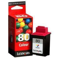 Картридж Lexmark 12A1980 №80, цветной Картридж Lexmark 12A1980 №80, цветной