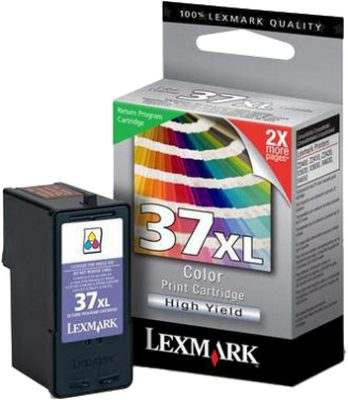 Картридж Lexmark 18C2180E №37XL, цветной Картридж Lexmark 18C2180E №37XL, цветной