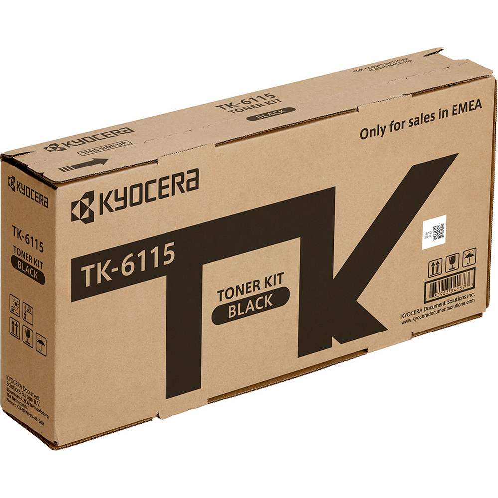 Картридж Kyocera TK-6115 (1T02P10NL0), черный Картридж Kyocera TK-6115 (1T02P10NL0), черный