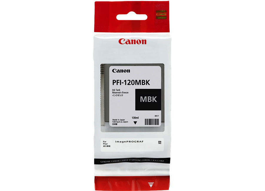 Картридж Canon PFI-120MBK (2884C001), матовый черный Картридж Canon PFI-120MBK (2884C001), матовый черный