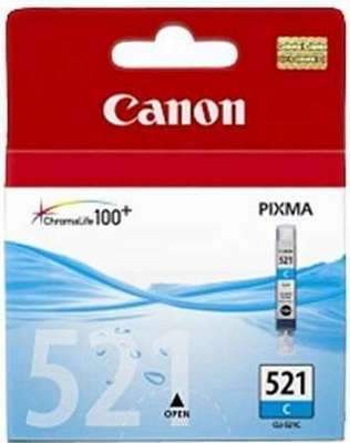 Картридж Canon CLI-521C (2934B004), голубой Картридж Canon CLI-521C (2934B004), голубой