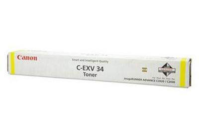 Тонер-картридж Canon C-EXV34/GPR-36 Yellow (3785B002) для IR ADV C2020/2025/2030/2220/2225/22300, Желтый Тонер-картридж Canon C-EXV34/GPR-36 Yellow (3785B002) для IR ADV C2020/2025/2030/2220/2225/22300, Желтый