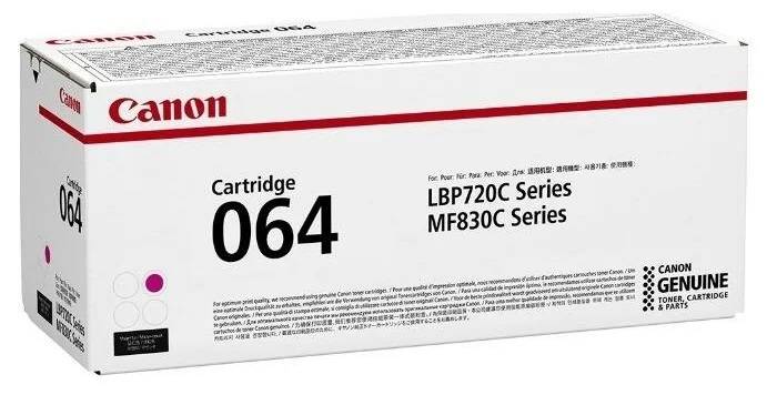 Canon Cartridge 064M (4933C001) Картридж пурпурный Canon для i-SENSYS MF832Cdw (5000 стр.) Canon Cartridge 064M (4933C001) Картридж пурпурный Canon для i-SENSYS MF832Cdw (5000 стр.)