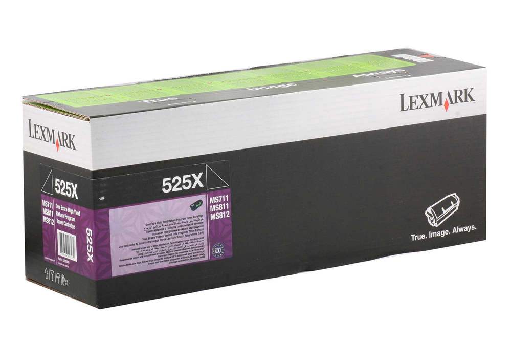 Картридж Lexmark 52D0XA0 / 52D5X00 / 52D5X0E №525X, черный Картридж Lexmark 52D0XA0 / 52D5X00 / 52D5X0E №525X, черный