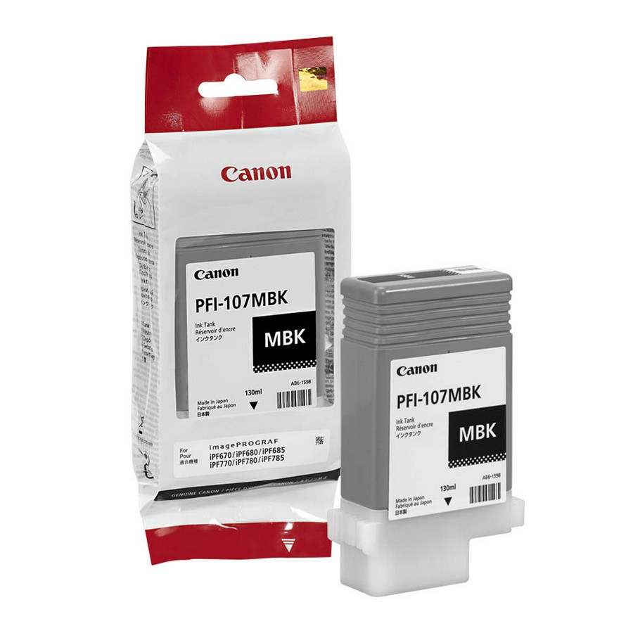 Картридж Canon PFI-107MBk (6704B001), матовый черный Картридж Canon PFI-107MBk (6704B001), матовый черный