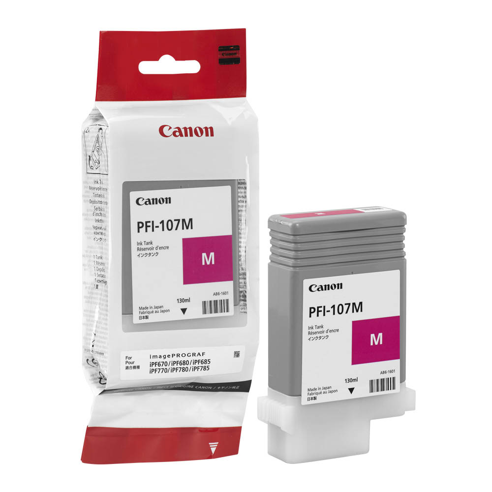 Картридж Canon PFI-107M (6707B001), пурпурный Картридж Canon PFI-107M (6707B001), пурпурный