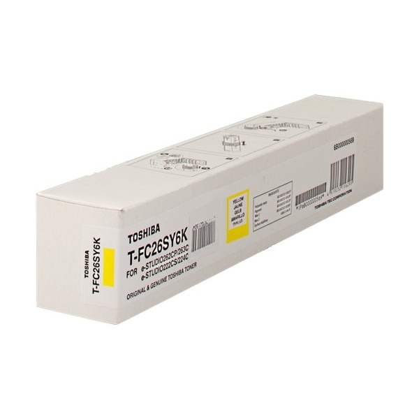 Картридж Toshiba T-FC26SY6K (6B000000569), желтый Картридж Toshiba T-FC26SY6K (6B000000569), желтый
