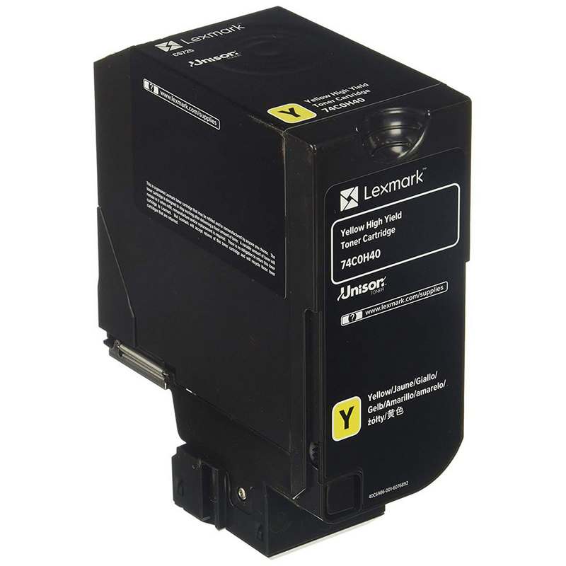 Картридж Lexmark 74C5SYE / 74C0S40 / 74C5SY0, желтый Картридж Lexmark 74C5SYE / 74C0S40 / 74C5SY0, желтый