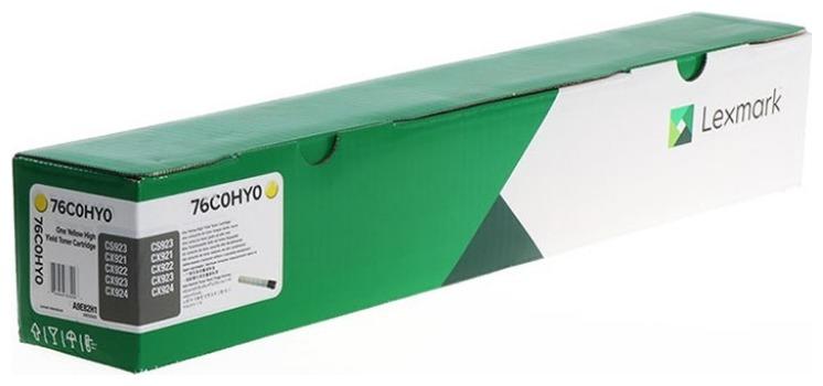 Картридж Lexmark 76C0HY0, желтый Картридж Lexmark 76C0HY0, желтый