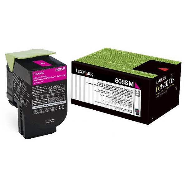 Картридж Lexmark 80C8SME / 80C8SM0 / 80C0S30, пурпурный Картридж Lexmark 80C8SME / 80C8SM0 / 80C0S30, пурпурный