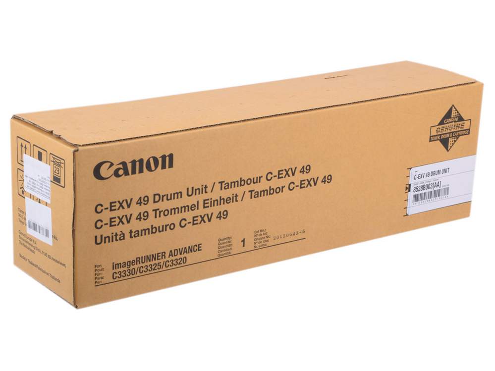 Барабан Canon C-EXV49 (8528B003AA) для iR ADV C3320/C3320i/C3325i/C3330i (по одному для каждого цвета) 82000стр. Барабан Canon C-EXV49 (8528B003AA) для iR ADV C3320/C3320i/C3325i/C3330i (по одному для каждого цвета) 82000стр.
