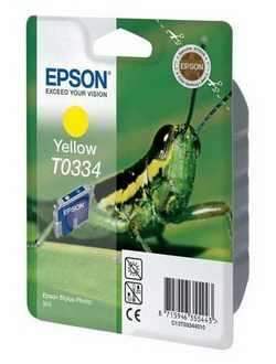 Картридж Epson T0334 (C13T03344010), желтый Картридж Epson T0334 (C13T03344010), желтый