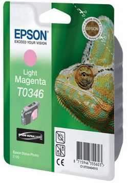 Картридж Epson T0346 (C13T03464010), светло-пурпурный Картридж Epson T0346 (C13T03464010), светло-пурпурный