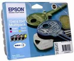 Набор картриджей Epson T04614ABA (C13T04624A10), Bk/C/M/Y Набор картриджей Epson T04614ABA (C13T04624A10), Bk/C/M/Y