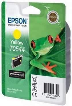 Картридж Epson T0544 (C13T05444010), желтый Картридж Epson T0544 (C13T05444010), желтый