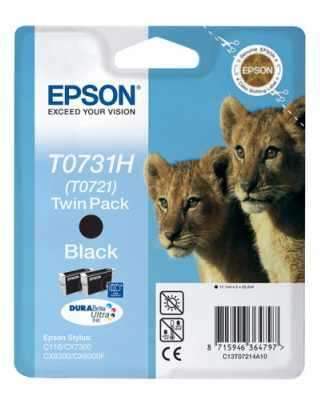Набор картриджей Epson T0731H / T0721 (C13T10414A10), черный Набор картриджей Epson T0731H / T0721 (C13T10414A10), черный