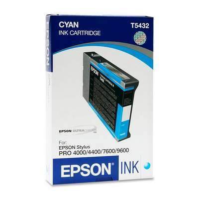 Картридж Epson T5432 (C13T543200), голубой Картридж Epson T5432 (C13T543200), голубой