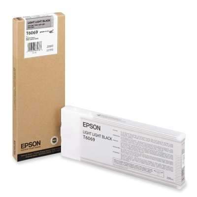 Картридж Epson T6069 (C13T606900), светло-серый Картридж Epson T6069 (C13T606900), светло-серый