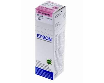 Картридж Epson T6736 (C13T67364A), светло-пурпурный Картридж Epson T6736 (C13T67364A), светло-пурпурный