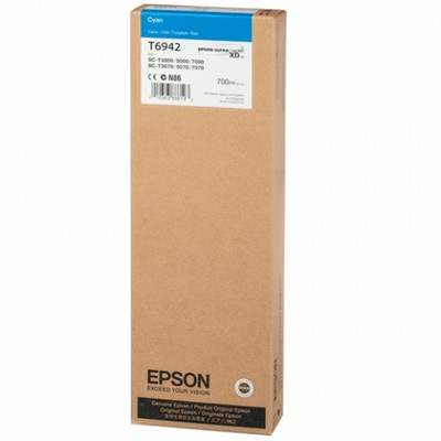 Картридж Epson T6942 (C13T694200), голубой Картридж Epson T6942 (C13T694200), голубой