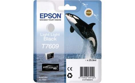Картридж Epson T7609 (C13T76094010), светло-серый Картридж Epson T7609 (C13T76094010), светло-серый