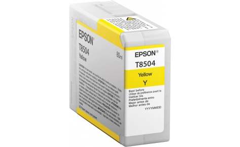 Картридж Epson T8504 (C13T850400), желтый Картридж Epson T8504 (C13T850400), желтый