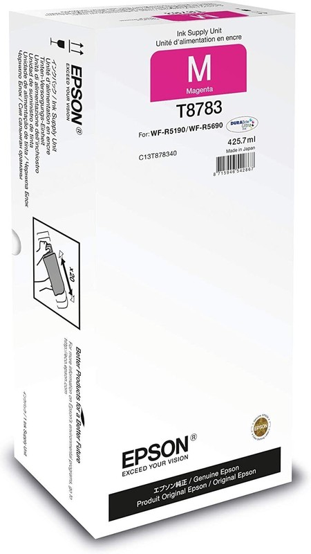 Картридж Epson T8783 (C13T878340), пурпурный Картридж Epson T8783 (C13T878340), пурпурный