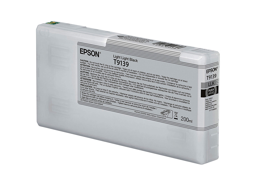 Картридж Epson T9139 (C13T913900), светло-серый Картридж Epson T9139 (C13T913900), светло-серый