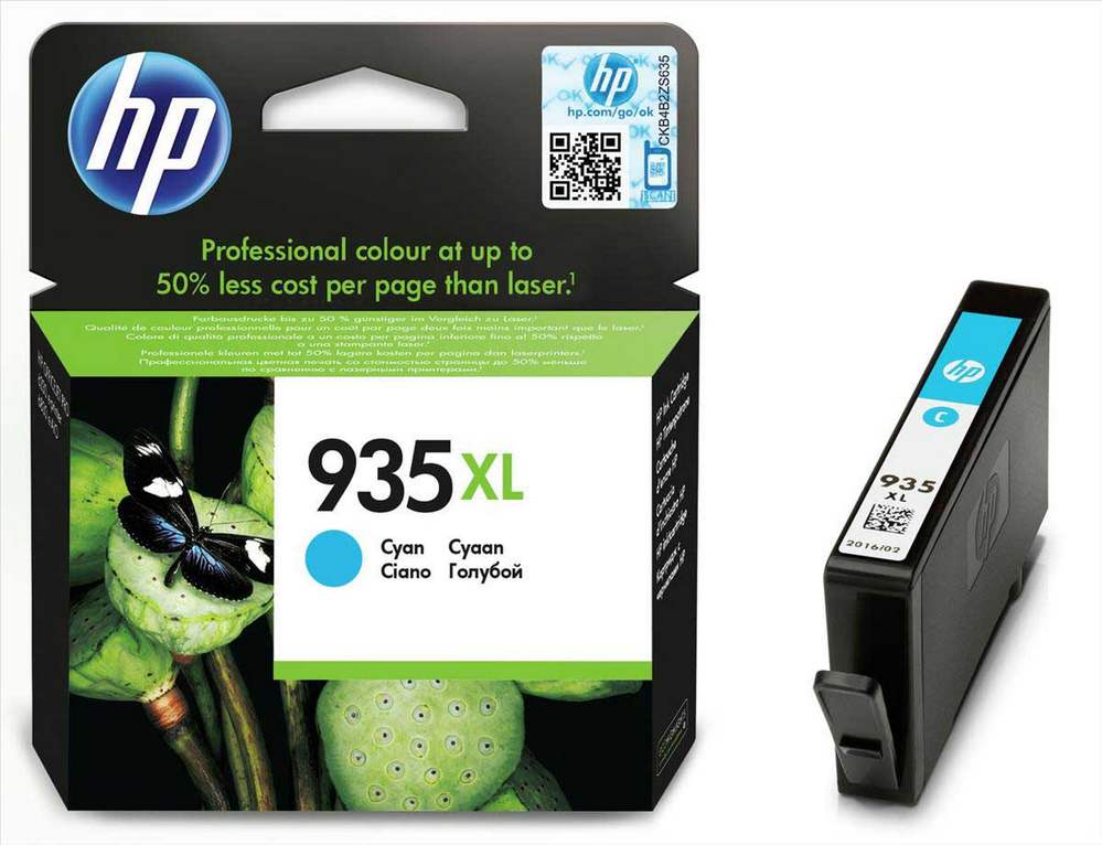 Картридж HP C2P24AE №935XL, голубой Картридж HP C2P24AE №935XL, голубой