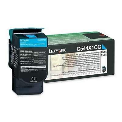 Картридж Lexmark C544X1CG, голубой Картридж Lexmark C544X1CG, голубой