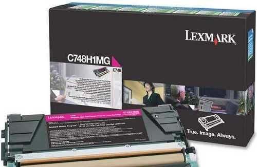 Картридж Lexmark C748H1MG, пурпурный Картридж Lexmark C748H1MG, пурпурный