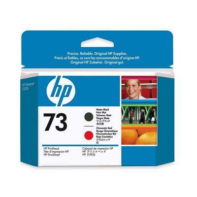 Печатающая головка HP CD949A №73, матовый черный и хроматический красный Печатающая головка HP CD949A №73, матовый черный и хроматический красный