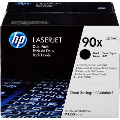 Набор картриджей HP CE390XD №90X, черный Набор картриджей HP CE390XD №90X, черный