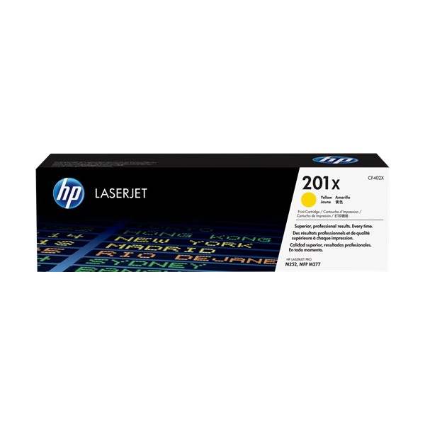 Картридж HP CF402X №201X, желтый Картридж HP CF402X №201X, желтый
