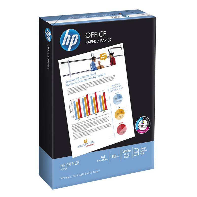 Офисная бумага HP Office (CHP150 / CHP110) А4, 80 г/м2, 153%CIE (500 л.) Офисная бумага HP Office (CHP150 / CHP110) А4, 80 г/м2, 153%CIE (500 л.)
