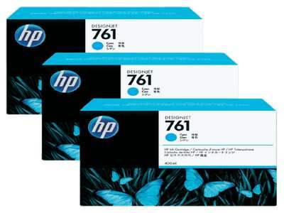 Набор картриджей HP CR272A №761, голубой Набор картриджей HP CR272A №761, голубой
