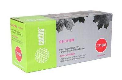 Картридж Cactus CS-C718M, черный Картридж Cactus CS-C718M, черный
