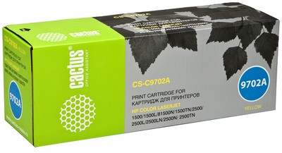 Картридж Cactus CS-C9702A, желтый Картридж Cactus CS-C9702A, желтый