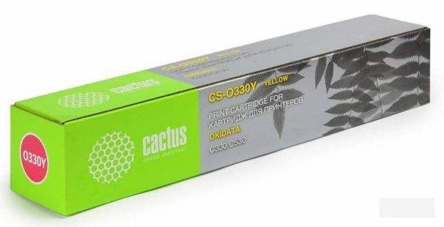 Картридж Cactus CS-O330Y, желтый Картридж Cactus CS-O330Y, желтый