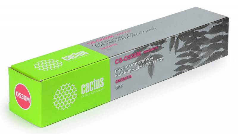 Картридж Cactus CS-O530M (44469753), пурпурный Картридж Cactus CS-O530M (44469753), пурпурный
