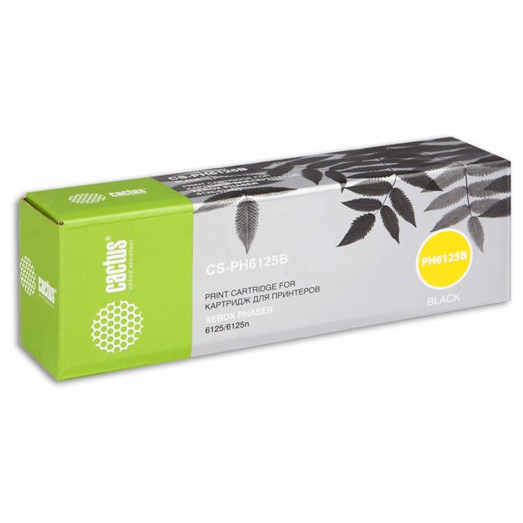 Картридж Cactus CS-PH6125B, черный Картридж Cactus CS-PH6125B, черный