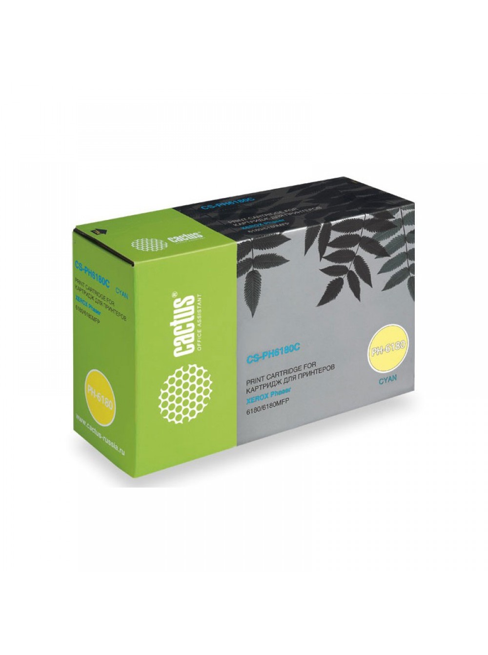 Картридж Cactus CS-PH6180C, голубой Картридж Cactus CS-PH6180C, голубой
