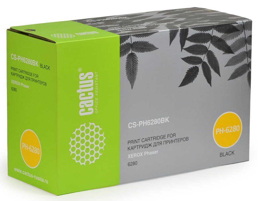 Kартридж Cactus CS-PH6280BK, черный Kартридж Cactus CS-PH6280BK, черный