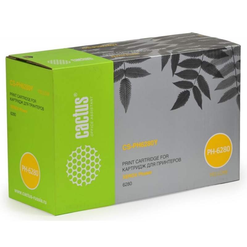 Картридж Cactus CS-PH6280Y, желтый Картридж Cactus CS-PH6280Y, желтый