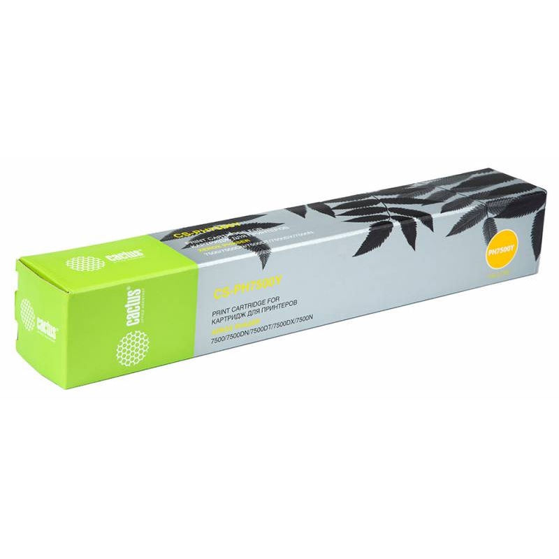 Картридж Cactus CS-PH7500Y, желтый Картридж Cactus CS-PH7500Y, желтый